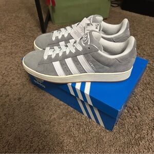 Adidas Campus 00 Size 11.5 Men Grey/White
